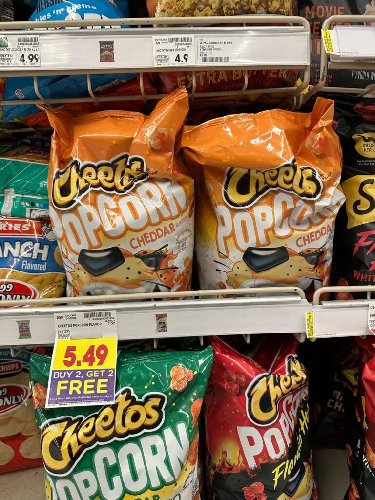 cheetos kroger shelf image