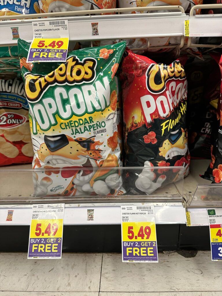 cheetos kroger shelf image