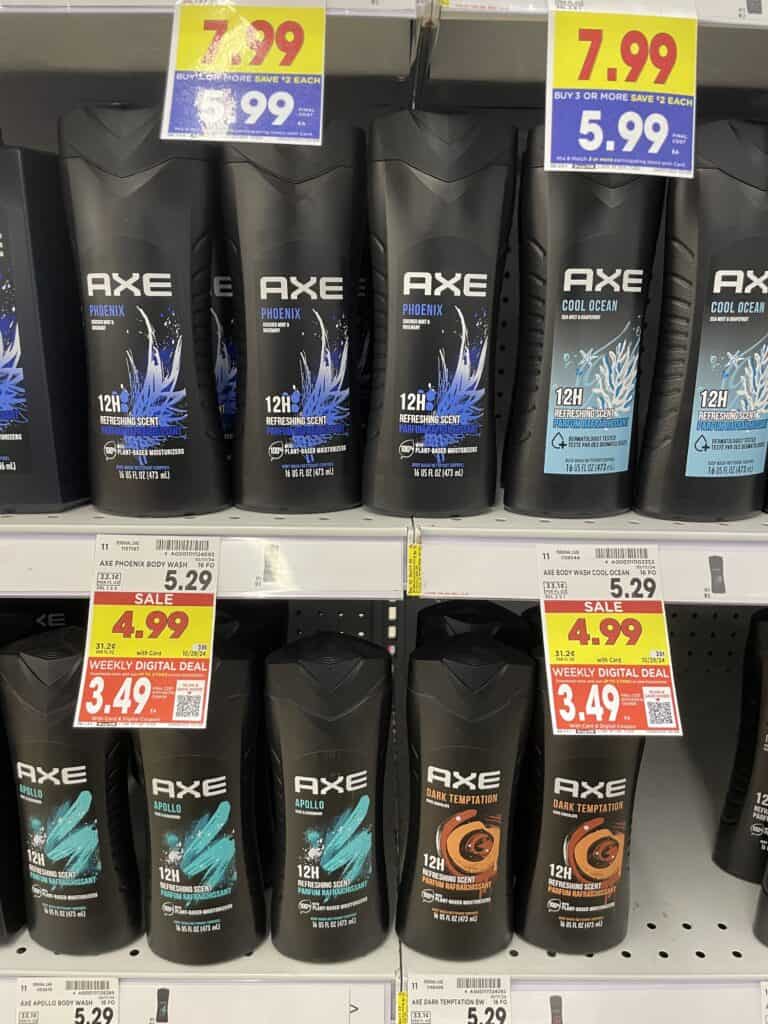 axe body wash kroger shelf image (1)