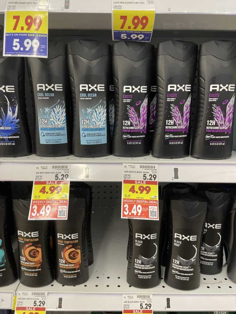 axe body wash kroger shelf image (1)