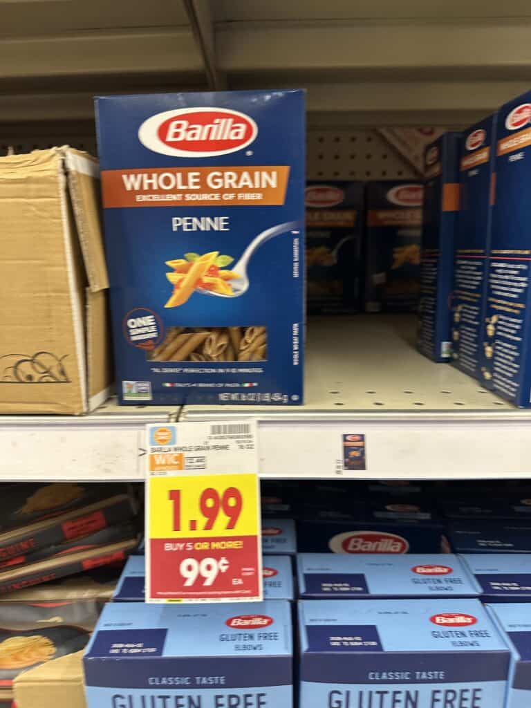 barilla pasta kroger shelf image (1)