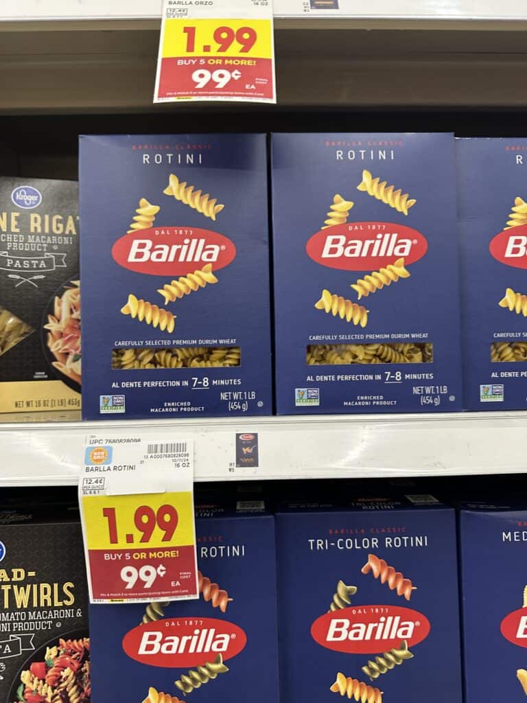 barilla pasta kroger shelf image (1)