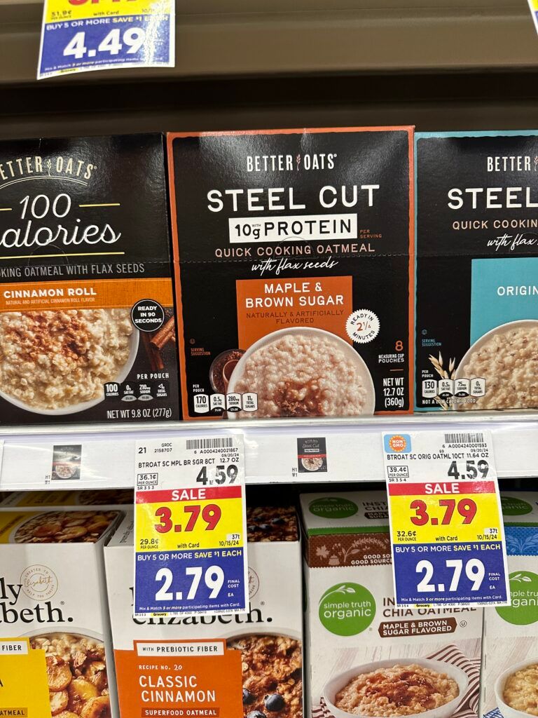 better oats oatmeal kroger shelf image (1)