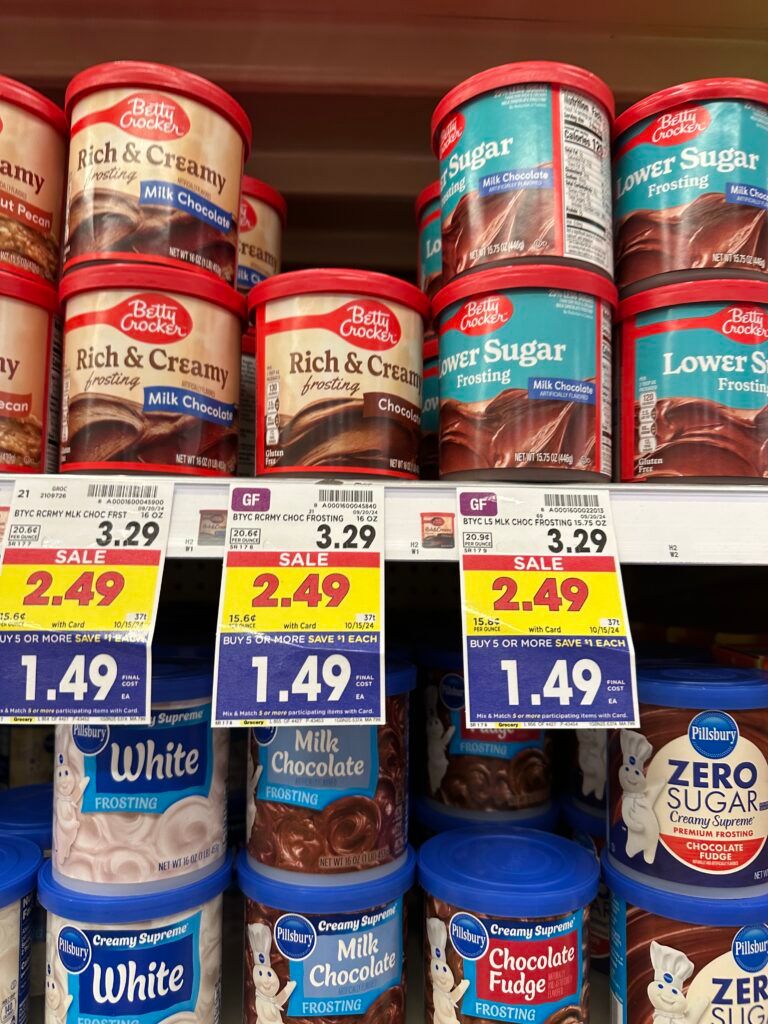 betty crocker icing kroger shelf image