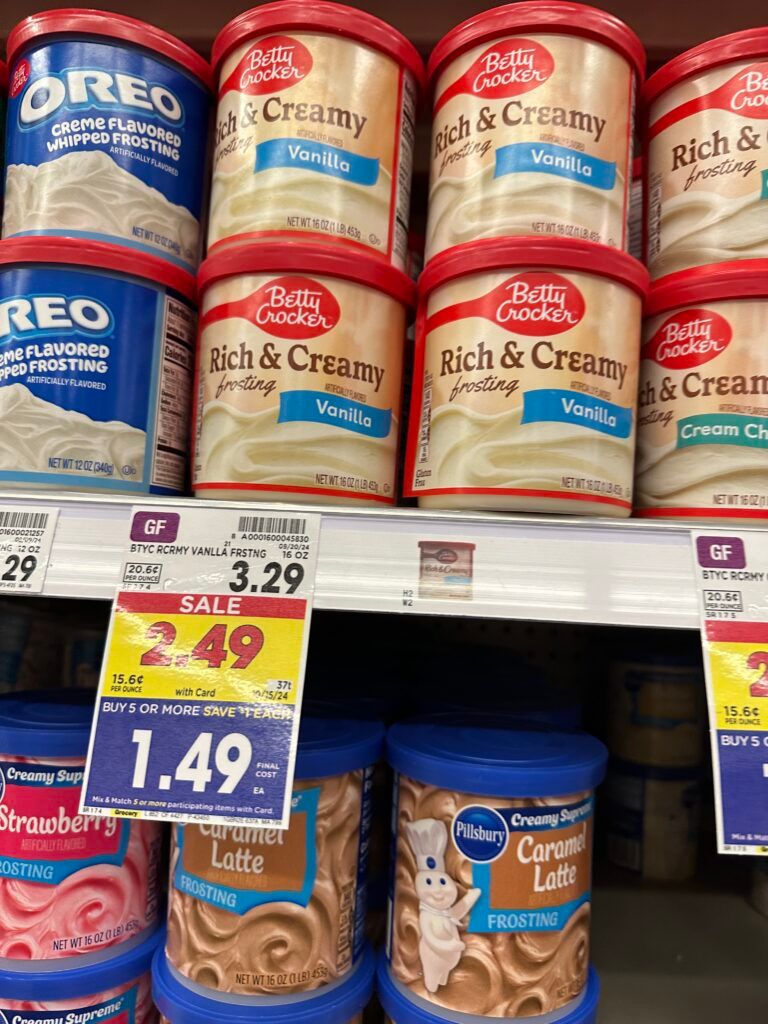 betty crocker icing kroger shelf image