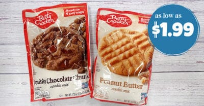 betty crocker cookie mix kroger krazy