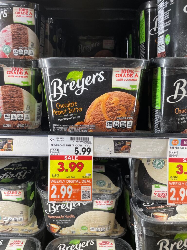 breyers ice cream kroger shelf image (1)