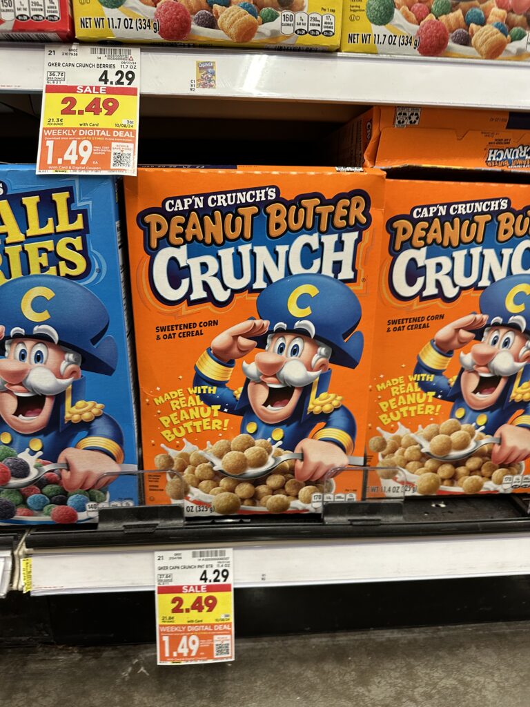 cap'n crunch kroger shelf image (2)