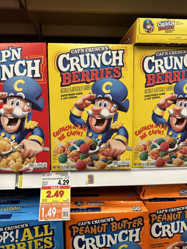 cap'n crunch kroger shelf image (2)