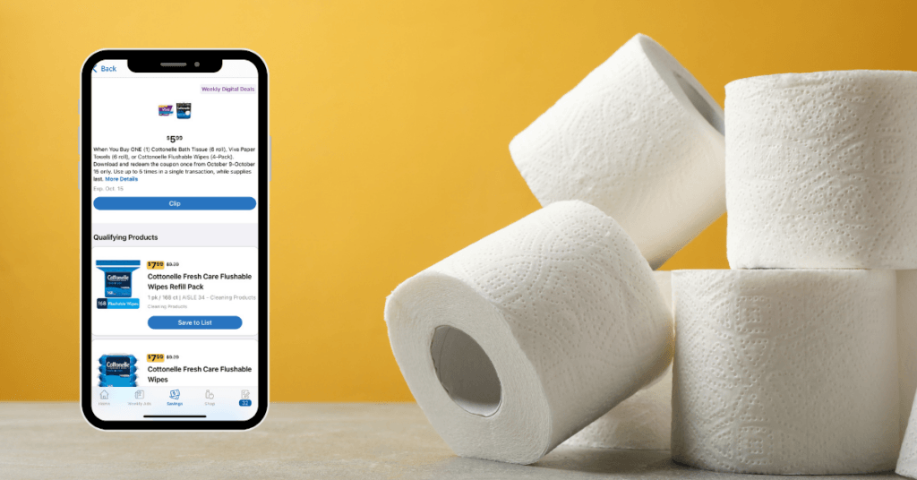 cottonelle and viva digital