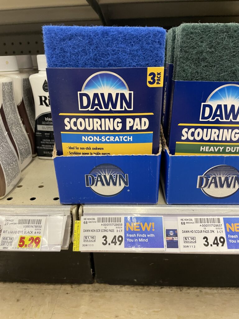 dawn scouring pad kroger shelf image (1)