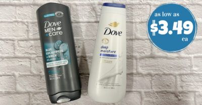 dove and dove+men care body wash kroger krazy