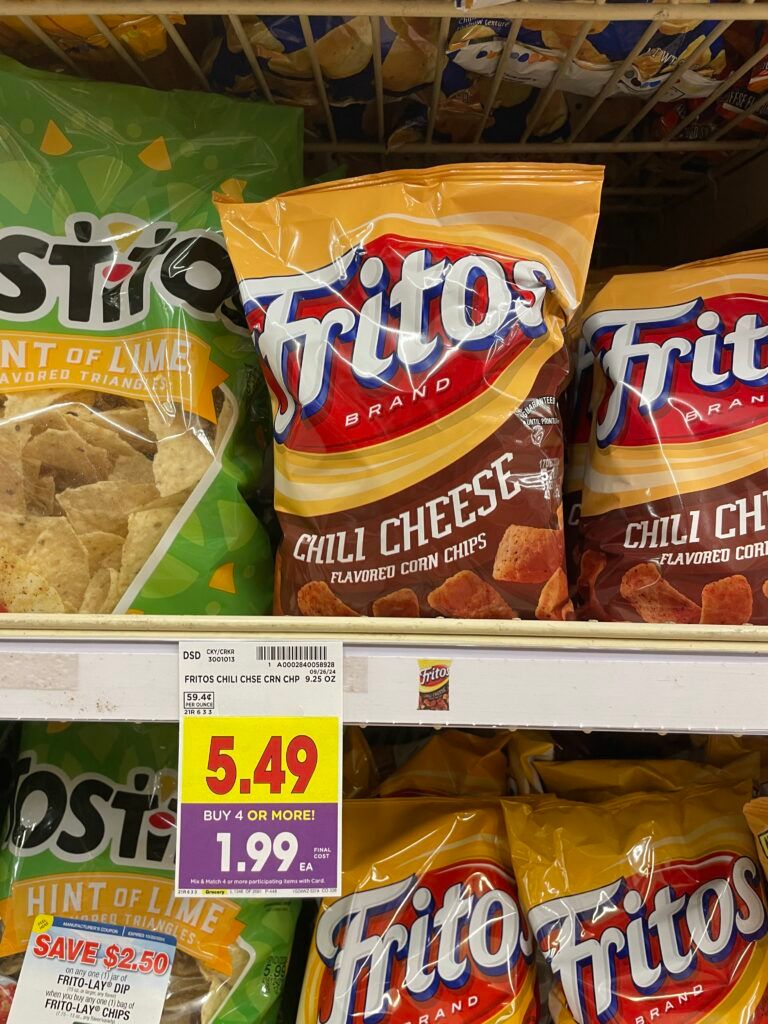 doritos, tostitos, cheetos and lays kroger shelf image' (1)