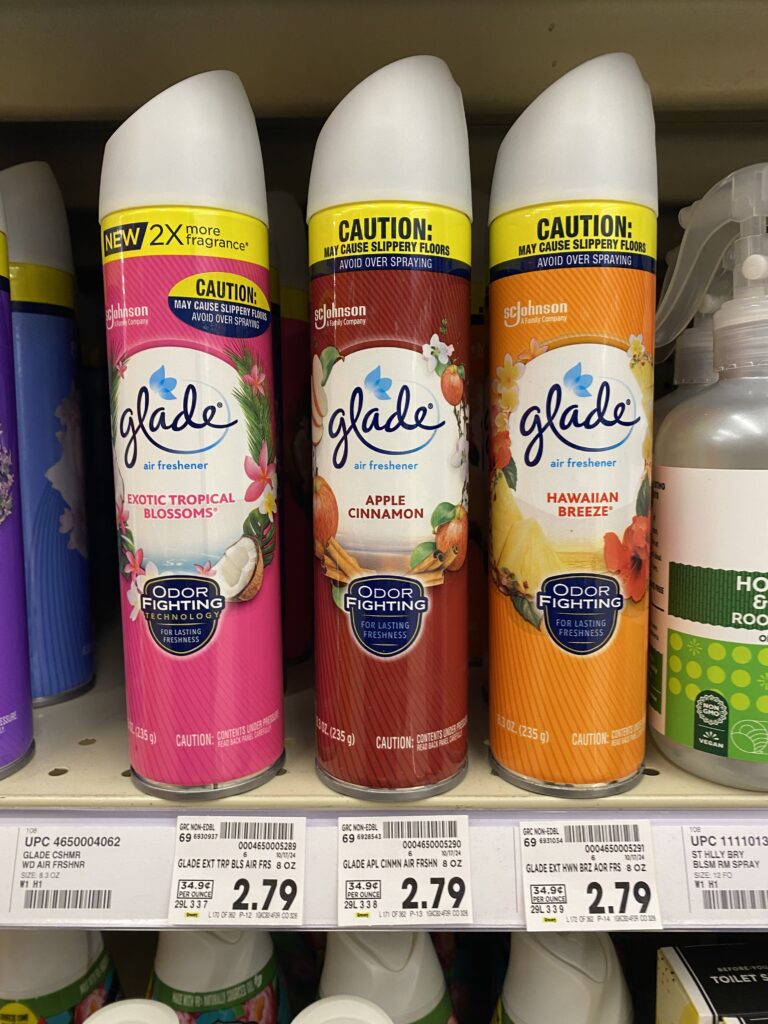 glade room spray kroger shelf image (2)