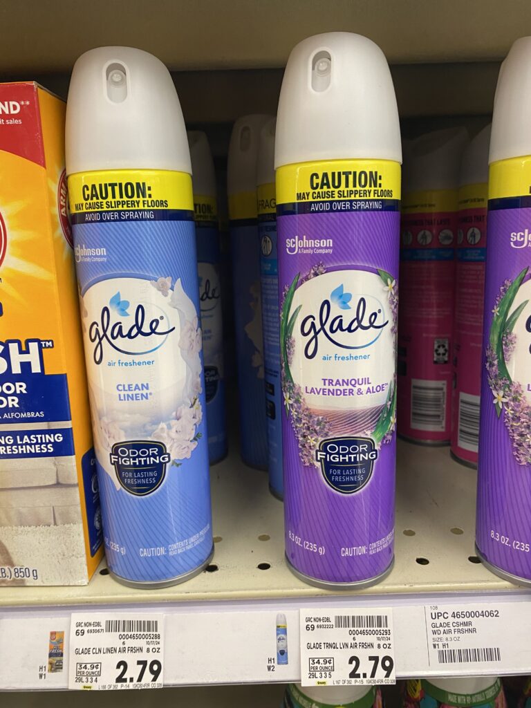 glade room spray kroger shelf image (2)