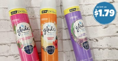 glade spray kroger krazy 2