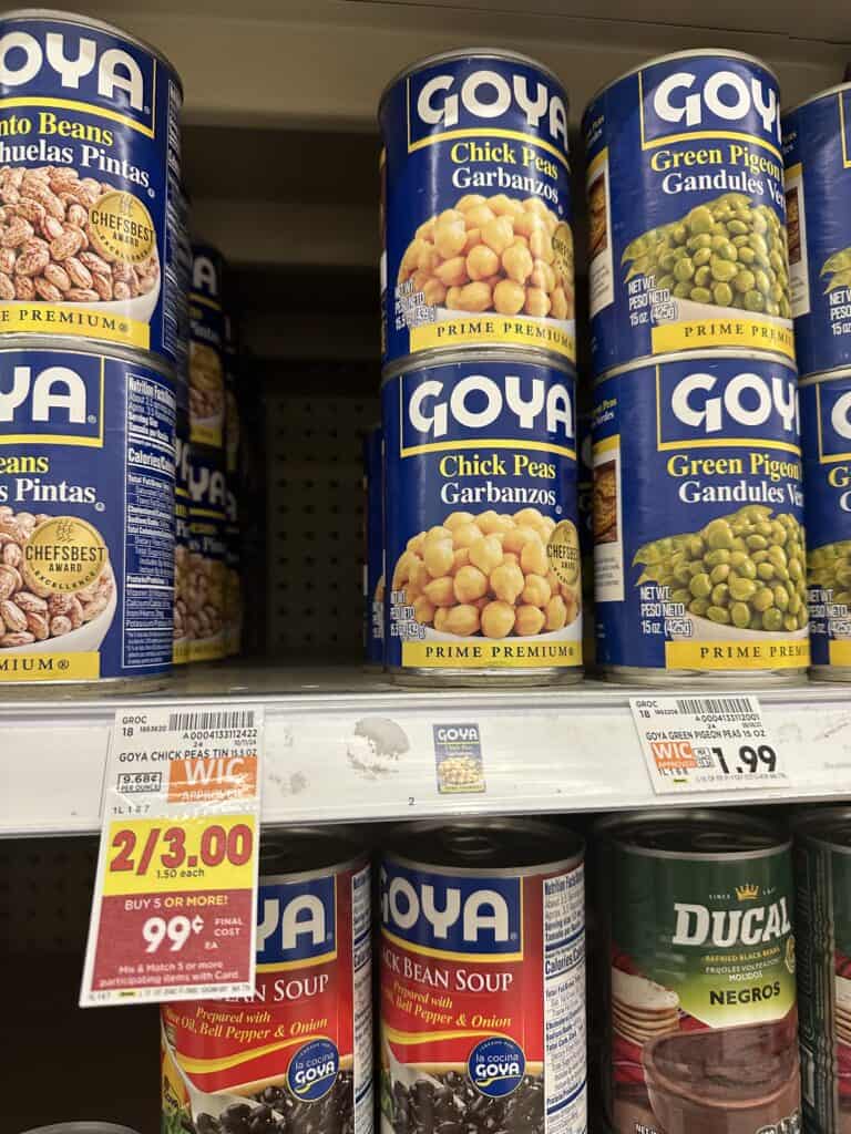 goya beans kroger shelf image (1)