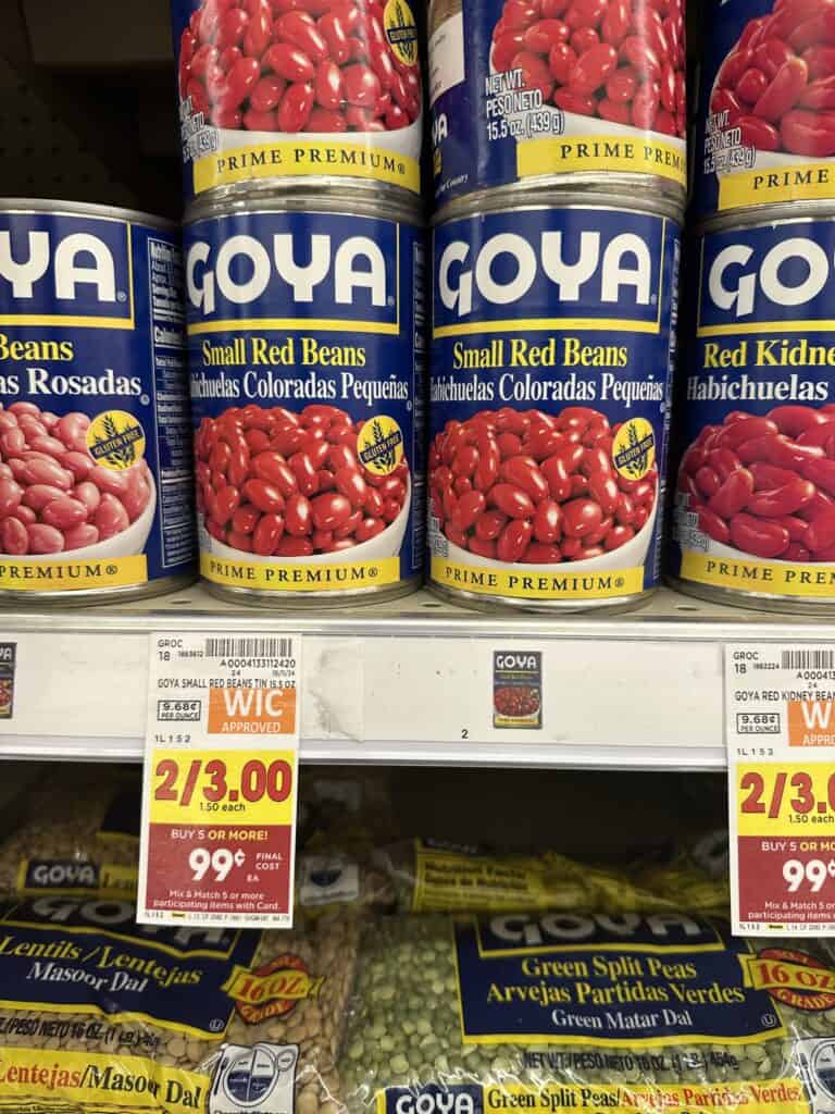 goya beans kroger shelf image (1)