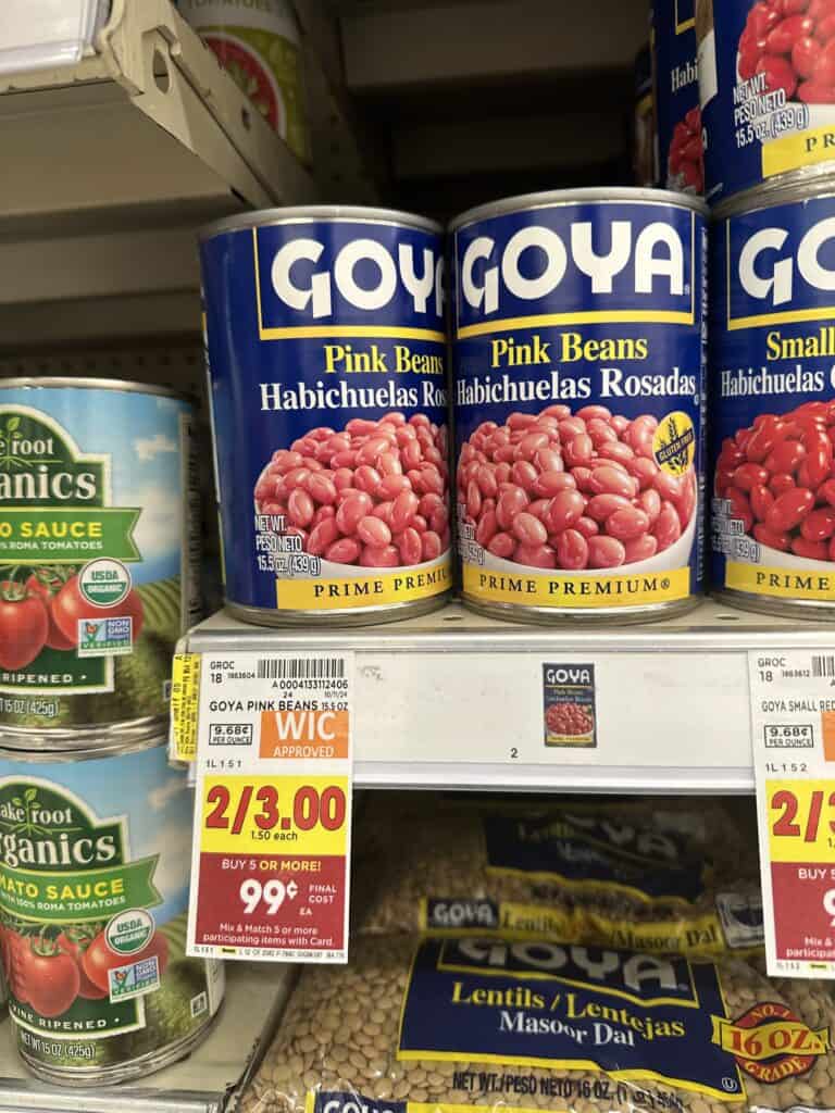 goya beans kroger shelf image (1)