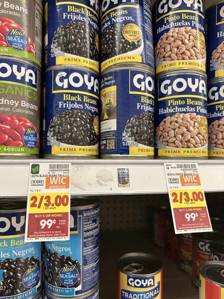 goya beans kroger shelf image (1)