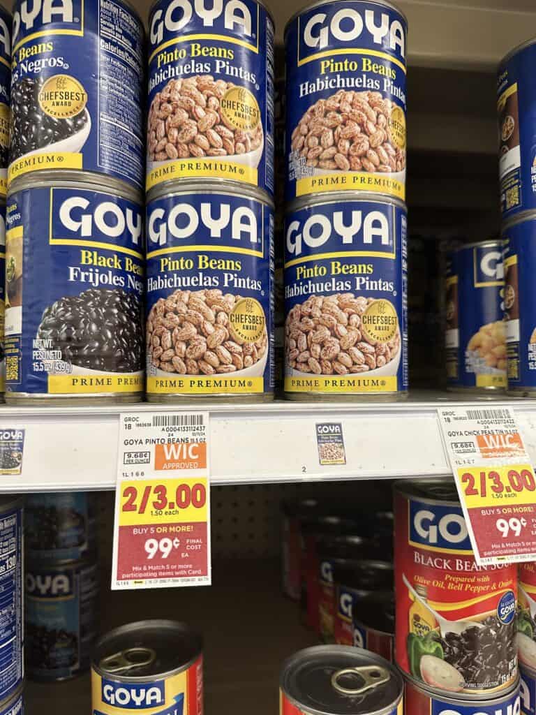 goya beans kroger shelf image (1)