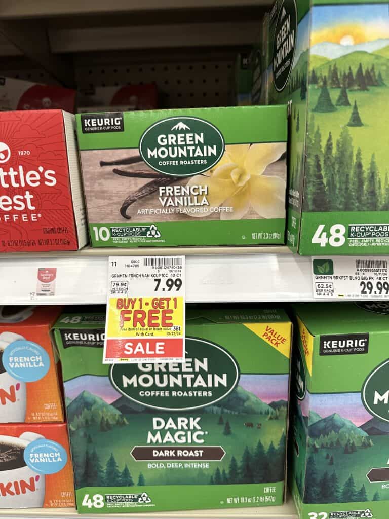 green mountain coffee kroger shelf image (1)