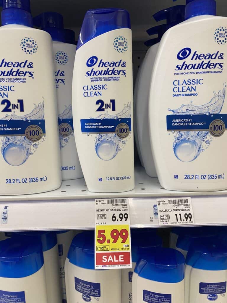 head and shoulders kroger shelf image (12)