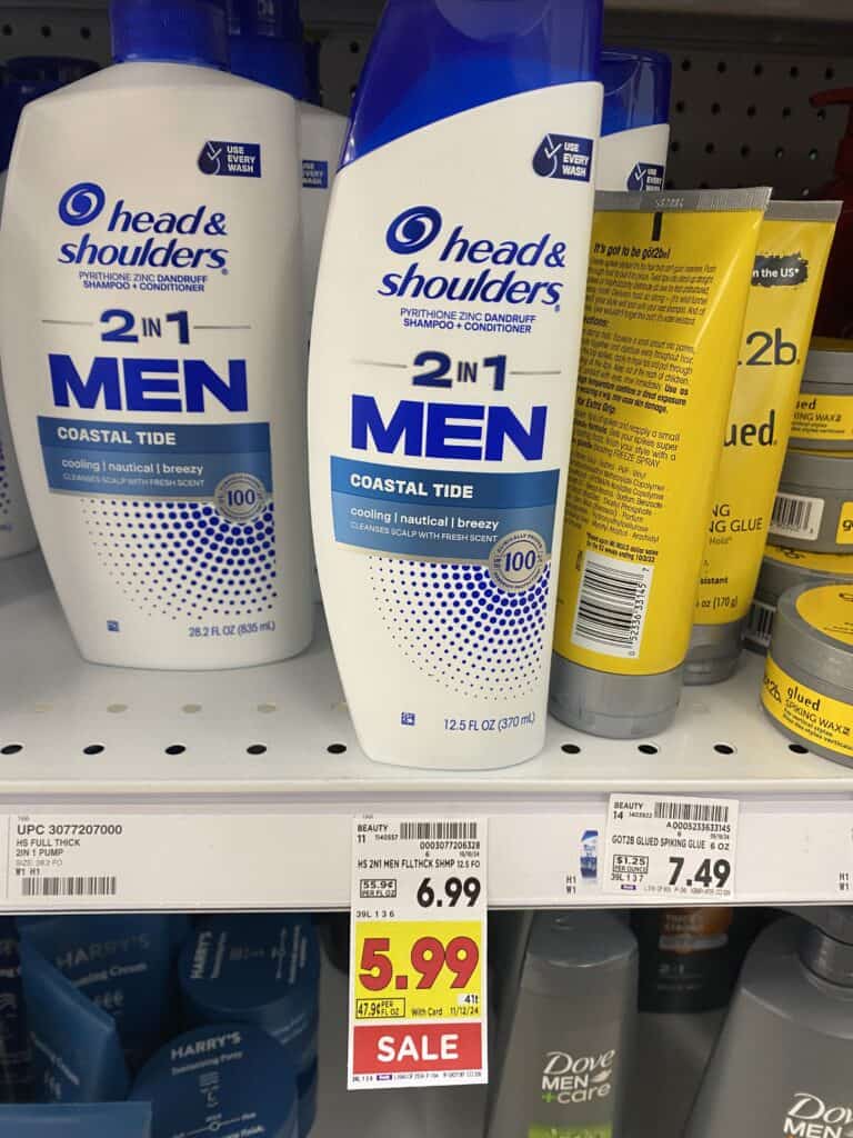 head and shoulders kroger shelf image (12)