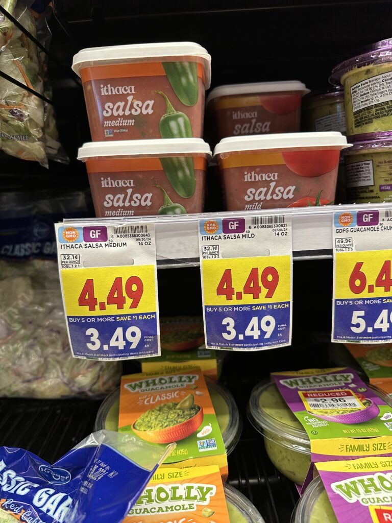 ithaca salsa kroger shelf image