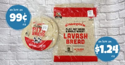 joseph's pita bread and lavash bread kroger krazy