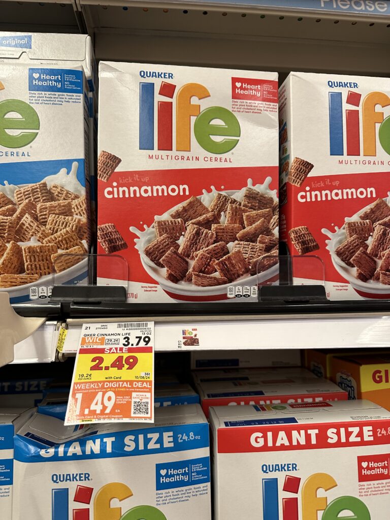 life cereal kroger shelf image (2)