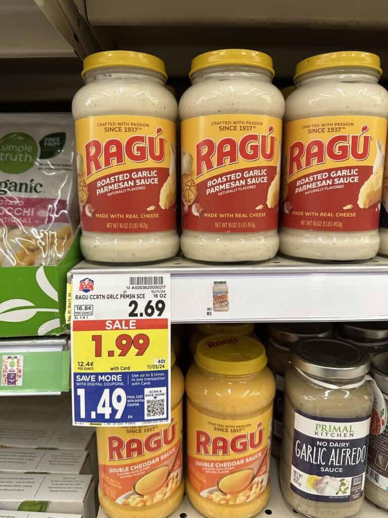 ragu pasta sauces kroger shelf image (4)