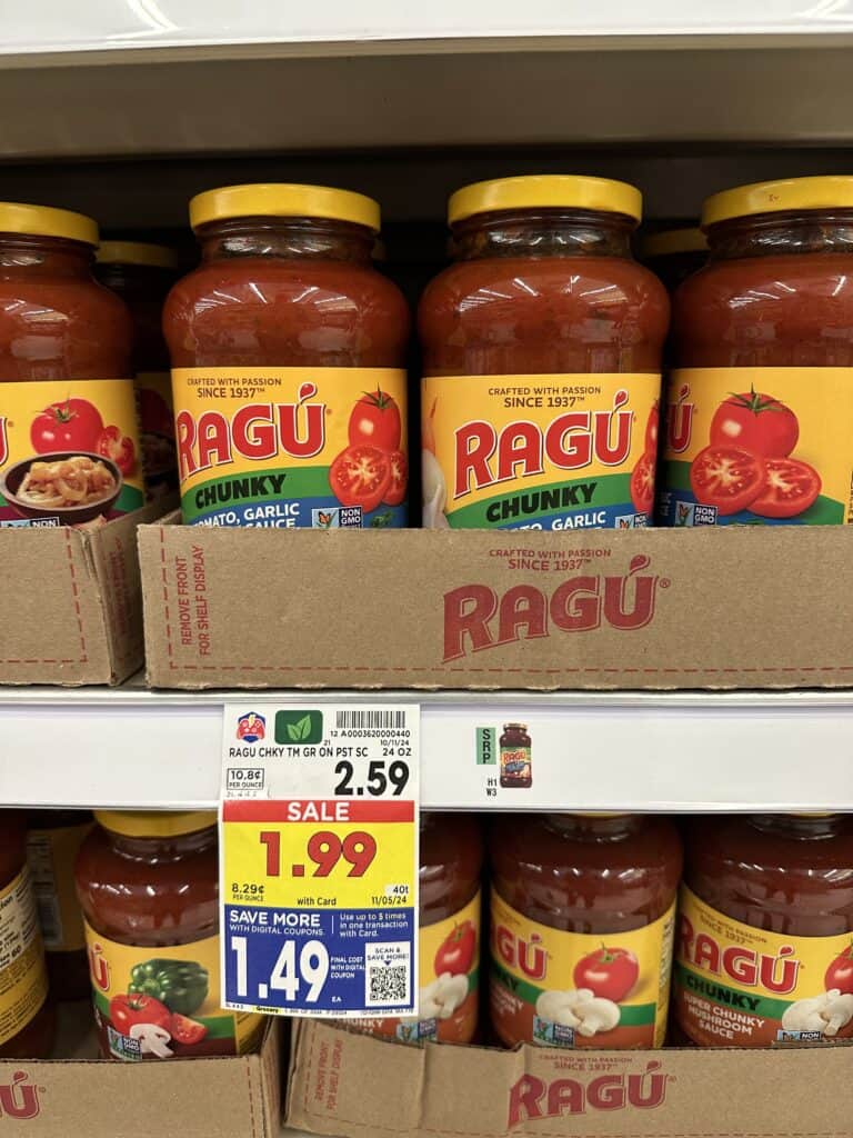 ragu pasta sauces kroger shelf image (4)