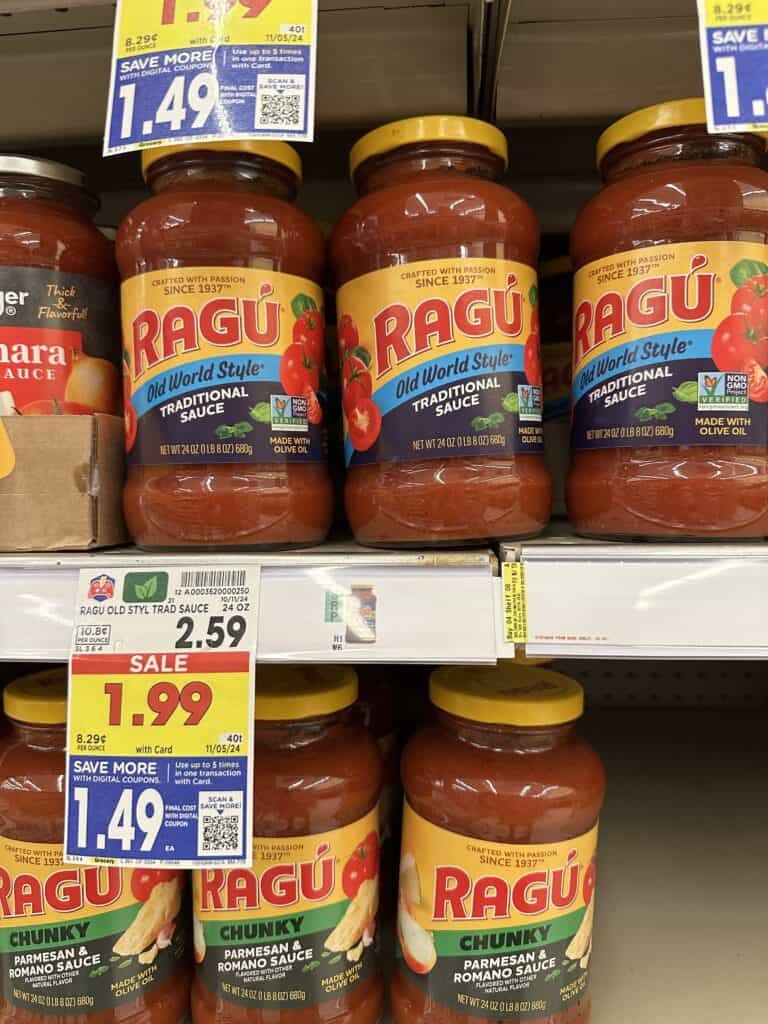 ragu pasta sauces kroger shelf image (4)