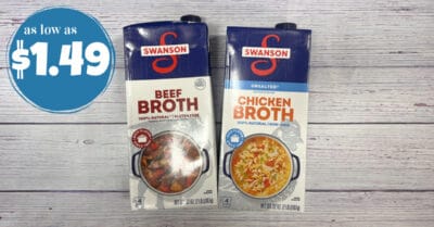 swanson broth (3) kroger krazy