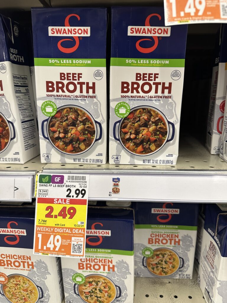 swanson broth kroger shelf image (1)