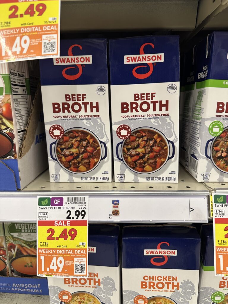 swanson broth kroger shelf image (1)