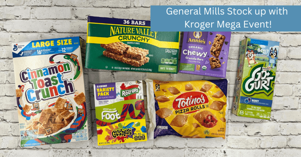 Stock Up and Save on Select General Mills Products at Kroger’s Mega ...