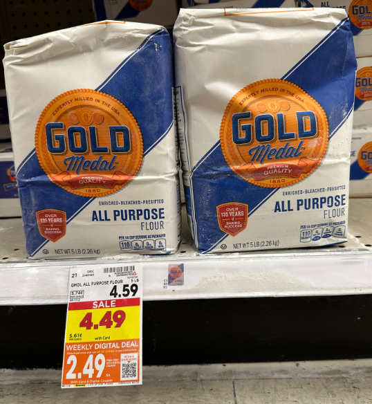 Gold Medal Flour Kroger Shelf Image