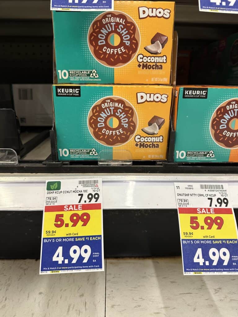 Green Mountain Donut Shot Coffee Kroger Shelf Images 