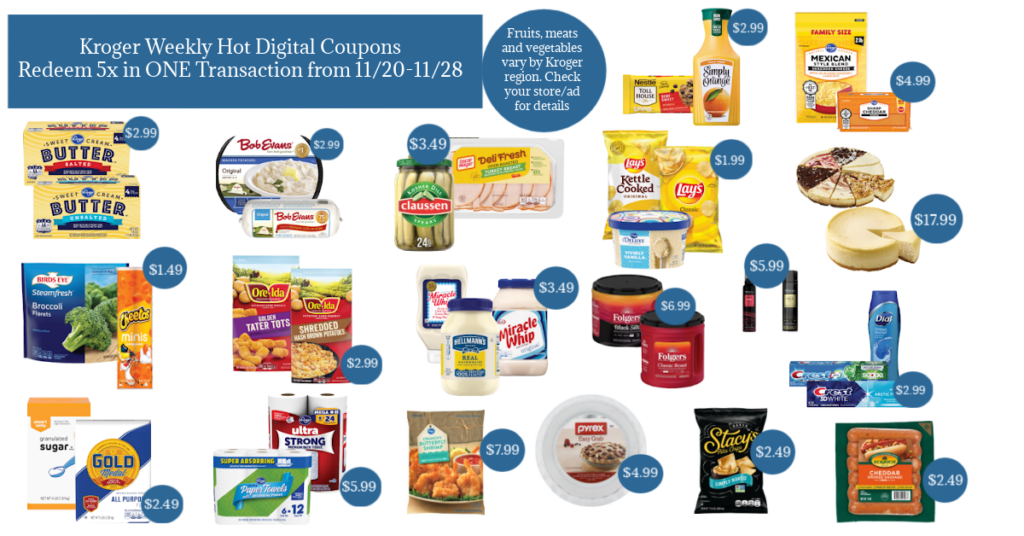 Kroger Weekly Hot Digital Coupons Kroger Krazy 11_20