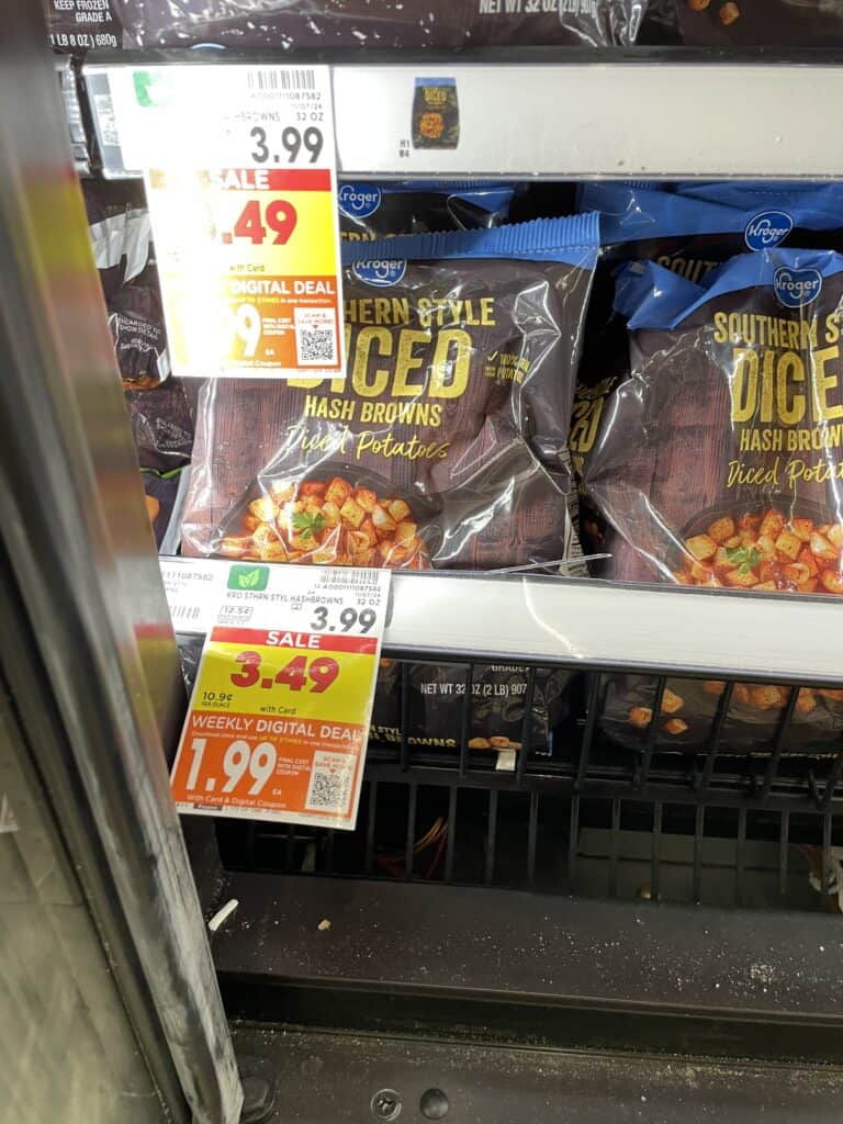 Kroger frozen potatoes shelf images 