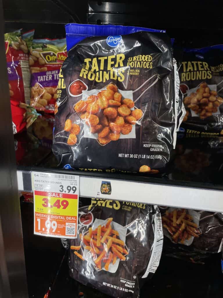 Kroger frozen potatoes shelf images 