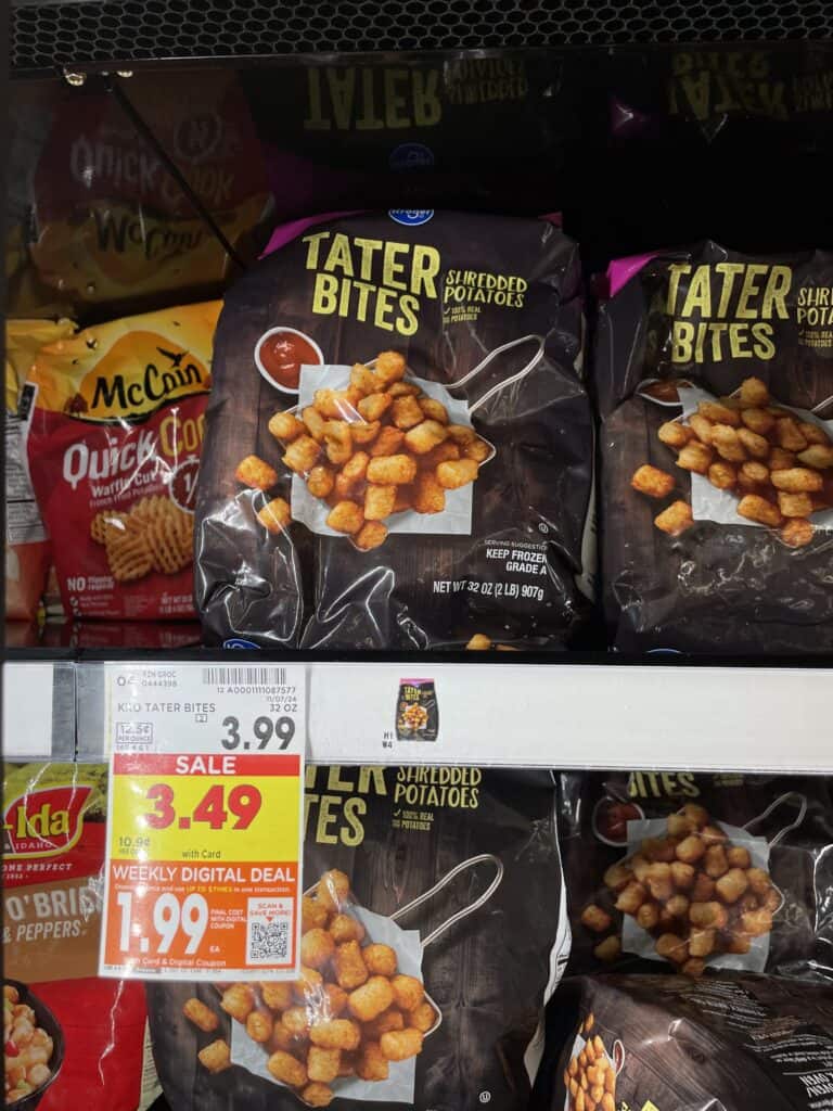 Kroger frozen potatoes shelf images 