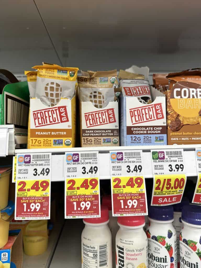 perfect bars kroger shelf image