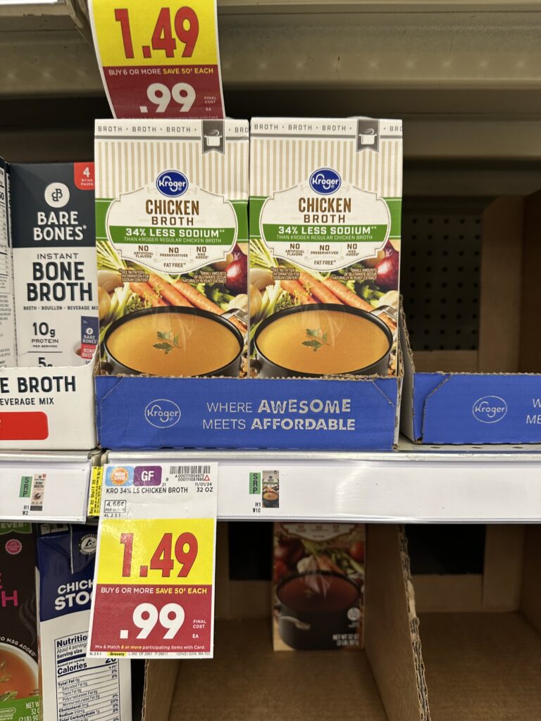 Kroger Broth Shelf Image