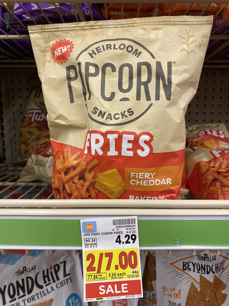 pipcorn kroger shelf image