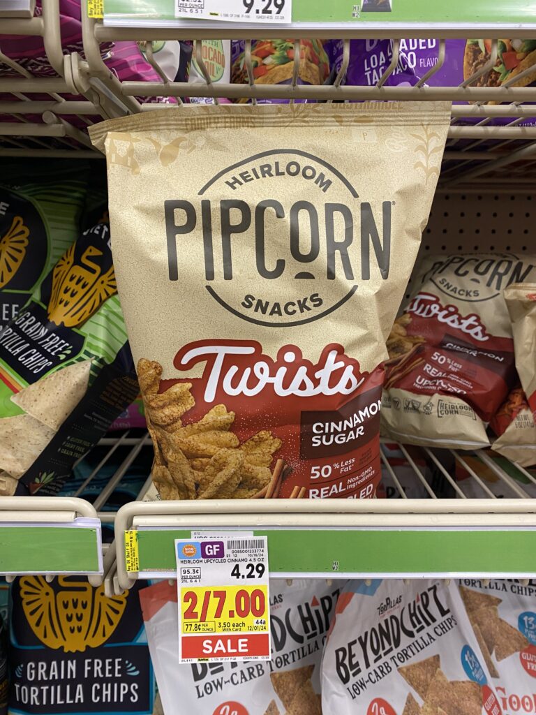 pipcorn kroger shelf image