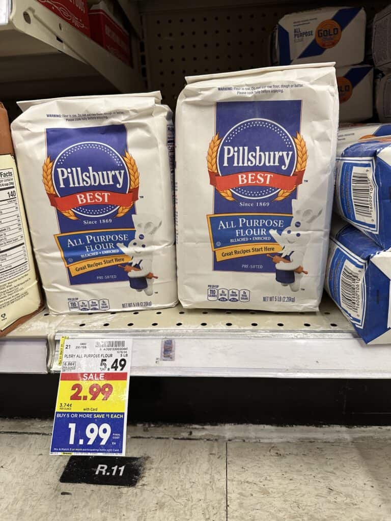 pillsbury flour kroger shelf image