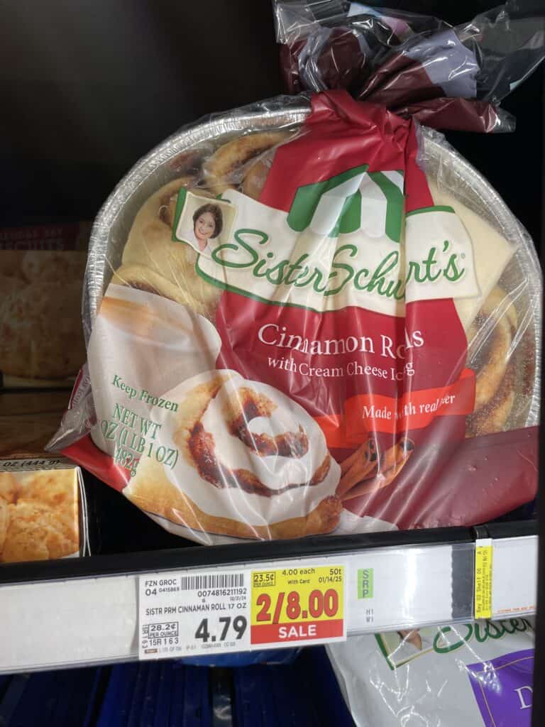 Sister Schubert's Rolls Kroger Shelf Image